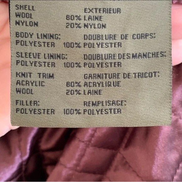 Andrew Marc Charcoal Wool Blend Bib Overcoat - Picture 9 of 10